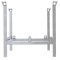 Pallet for | barrier fence | flat storage | External dimensions: 1020 x 1075 x 1080 mm